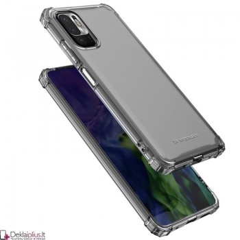 Wozinsky Silikoninis-Anti shock dėklas - permatomas  (Xiaomi Poco M3 Pro/Redmi Note 10 5G)